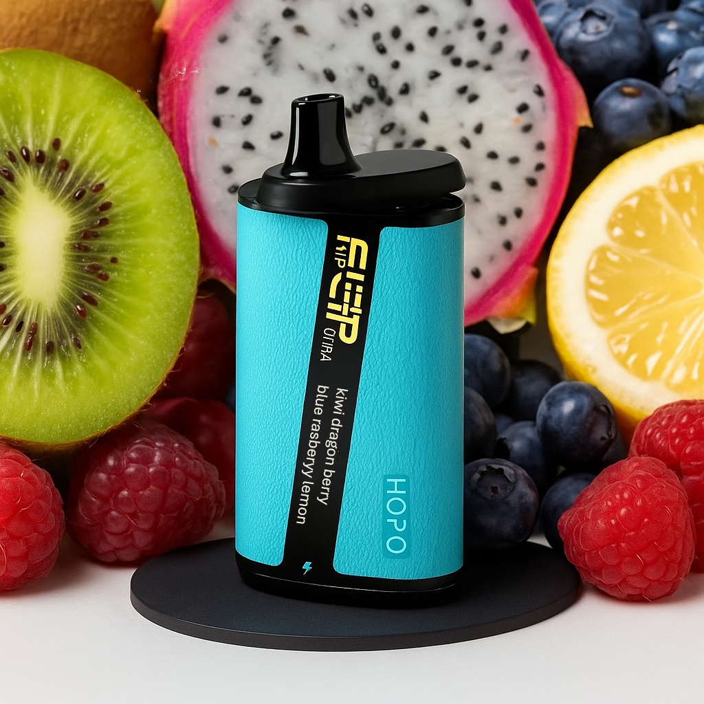 $5 vape/vaporizer HOPO FLIPTIP Ultra high puffs Disposable 18 types