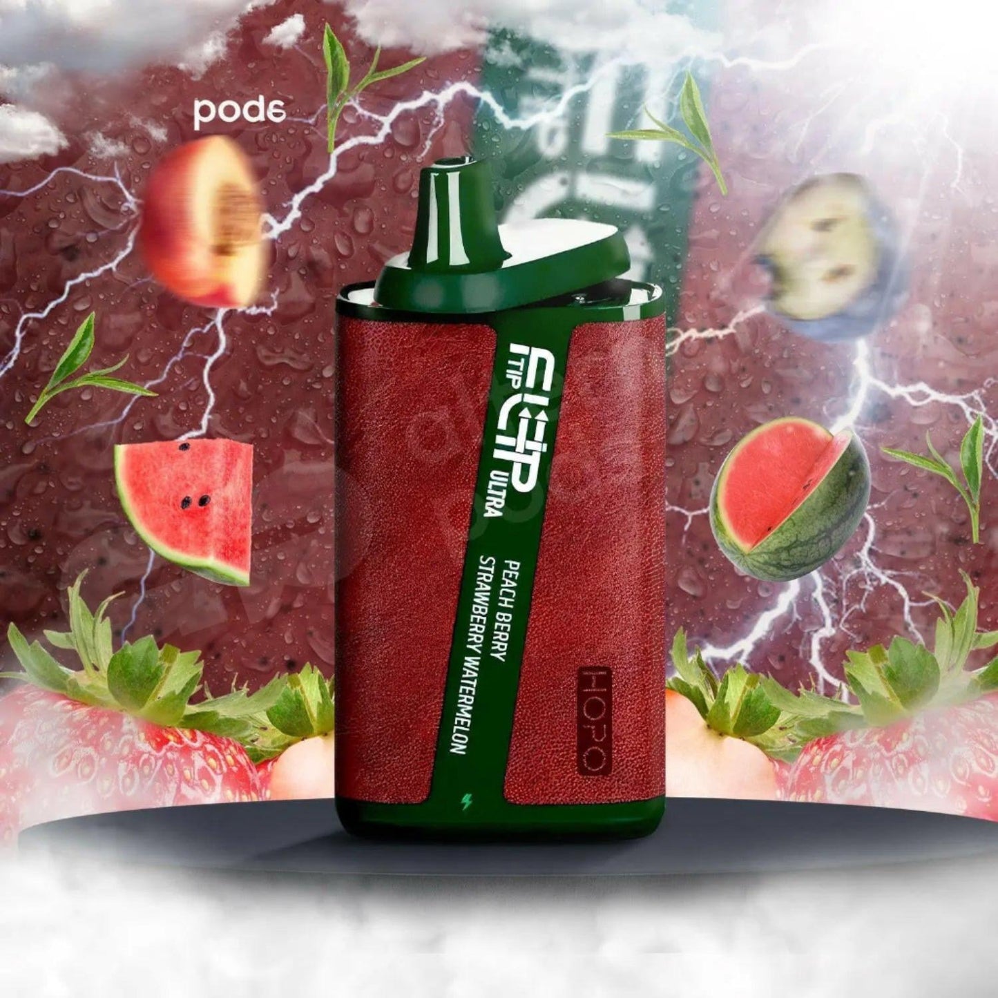 $5 vape/vaporizer HOPO FLIPTIP Ultra high puffs Disposable 18 types