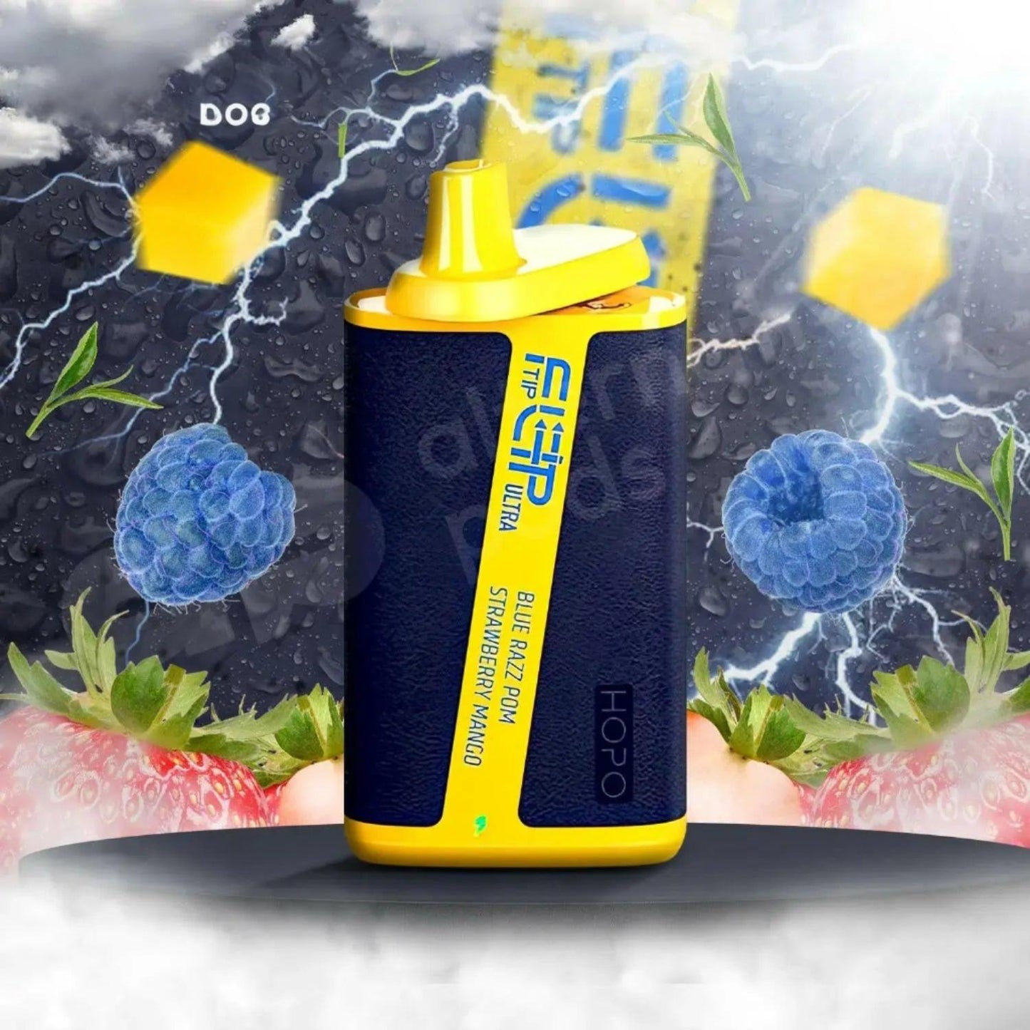 $5 vape/vaporizer HOPO FLIPTIP Ultra high puffs Disposable 18 types