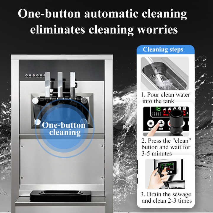 Ice cream machine countertop 30L/H Apollo Trading